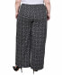 ფოტო #2 პროდუქტის Plus Size Wide Leg Pull On Pants