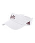 Men's White Mississippi State Bulldogs Locker Room Team Adjustable Visor