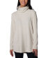 ფოტო #1 პროდუქტის Women's Holly Hideaway Waffle Cowl-Neck Pullover Top