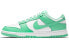 Кроссовки Nike Dunk Low Green Glow (Зеленый)