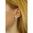 Sharon silver earrings with blue crystal glass LPSTXRE100009