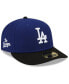 ფოტო #1 პროდუქტის Men's Royal Los Angeles Dodgers City Connect Low Profile 59Fifty Fitted Hat