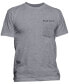 ფოტო #2 პროდუქტის Men's Voyager Short-Sleeve Graphic Pocket T-Shirt