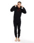 Hugo Bodywear sporty logo hoodie in black