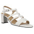 Фото #2 товара VANELi Laxy Ankle Strap Womens White Casual Sandals 310172