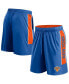 Men's Branded Blue New York Knicks Game Winner Defender Shorts