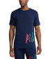 ფოტო #1 პროდუქტის Men's Short-Sleeve Crewneck Pajama Shirt