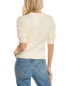 Фото #2 товара Central Park West Louise Sweater Women's Ivory Xs