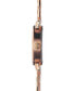 ფოტო #3 პროდუქტის Women's Swiss Lovely Rose Gold-Tone PVD Stainless Steel Bracelet Watch 20mm