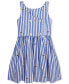 ფოტო #2 პროდუქტის Toddler & Little Girls Sailing Flag Cotton Poplin Dress