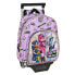 Фото #1 товара Школьный рюкзак с колесиками Monster High Best boos Лиловый 28 x 34 x 10 cm