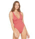 Фото #1 товара L*Space 293297 Women Sydney One-Piece Swimsuit Classic Brick Size 4