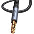 Kabel przewód Audio Stereo AUX 3.5mm mini jack 1.2m czarny