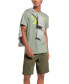 Фото #7 товара Men's Identity Regular-Fit Logo-Print Sweat Shorts