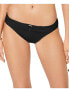 Фото #2 товара Michael Michael Kors 300619 Women’s Logo-Ring Bikini Bottoms Black Size Large