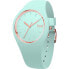 Фото #1 товара Ice-Watch - ICE glam pastel Aqua - Women's wristwatch with silicon strap - 001064 (Small)