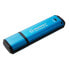 Фото #4 товара Kingston IronKey VP50 - 32 GB - USB Type-C - 3.2 Gen 1 (3.1 Gen 1) - 250 MB/s - Cap - Black - Blue