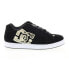 Фото #2 товара DC Net 302361-BC1 Mens Black Nubuck Lace Up Skate Inspired Sneakers Shoes