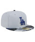 ფოტო #3 პროდუქტის Men's Gray Los Angeles Dodgers Active Team Camo 59FIFTY Fitted Hat