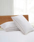 Фото #3 товара Medium Firm Goose Feather and Down Pillows, 2-Pack, Standard