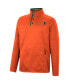 Men's Orange Miami Hurricanes Rebound Quarter-Snap Jacket