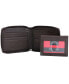 Men's Monterrey Collection Zippered Bifold Wallet with Removable Pass Case