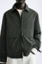 Куртка-рубашка из высокотехнологичной ткани ZARA