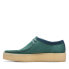 Фото #5 товара Clarks Wallabee Cup 26167902 Mens Green Oxfords & Lace Ups Casual Shoes