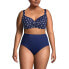 Plus Size DD-Cup Chlorine Resistant Twist Underwire Bikini Swimsuit Top