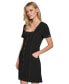 Women's Square-Neck Crepe Sheath Dress