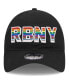 ფოტო #2 პროდუქტის Men's Black New York Red Bulls Pride 9TWENTY Adjustable Hat