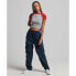 Футболка Superdry Vintage Cropped Baseball , базболка, женская, Из органического хлопка, черный Grey Marl / Red, XL - фото #6