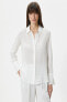 Kadın Kirik Beyaz Gömlek