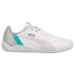 Фото #1 товара Puma Mapf1 Ridge Cat Lace Up Mens White Sneakers Casual Shoes 306650-05