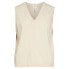 OBJECT Thess Sleeveless Knit Rib V Neck Sweater