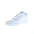 Фото #4 товара Lacoste Lineset 223 1 SMA Mens White Leather Lifestyle Sneakers Shoes