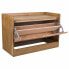 Bench Alexandra House Living Brown Natural Paolownia wood MDF Wood 38 x 53 x 80 cm Shoe Rack