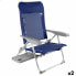 Фото #1 товара Пляжный стул Aktive Slim Складной Тёмно Синий 47 x 89 x 57 cm (2 штук)