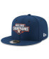 ფოტო #5 პროდუქტის Men's Navy Houston Astros 2022 World Series Champions Statement 9FIFTY Snapback Hat