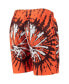 Фото #4 товара Men's Orange Cleveland Browns Retro Static Mesh Lounge Shorts