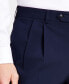 Фото #6 товара Men's Pleated Solid Classic Fit Pants