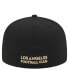 Фото #4 товара Men's White, Black LAFC 2024 Kick Off Collection 59FIFTY Fitted Hat