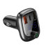 Фото #1 товара 2w1 Transmiter Bluetooth + ładowarka do samochodu S-13 Overseas Edition czarny