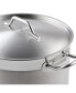 Фото #5 товара Stockpots Stainless Steel, 8 Quart Professional Grade Stock Pot with Lid, Silver