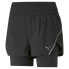 Фото #1 товара Puma Run 2In1 Athletic Shorts Womens Black Casual Athletic Bottoms 52328401