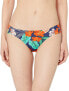 Фото #1 товара Hobie Women's Skimpy Hipster Bikini Swimsuit Bottom Floral Multi Size Medium