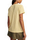 ფოტო #2 პროდუქტის Women's Journey Beetle Shine Chain Stitch Crewneck T-shirt