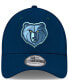 Фото #4 товара Men's Navy Memphis Grizzlies New Logo Team Classic 39THIRTY Flex Hat