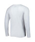 ფოტო #2 პროდუქტის Men's White Atlanta Braves Pressbox Long Sleeve T-shirt