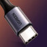 Фото #12 товара Kabel przewód audio w oplocie USB-C - mini jack 3.5mm 1m szary
